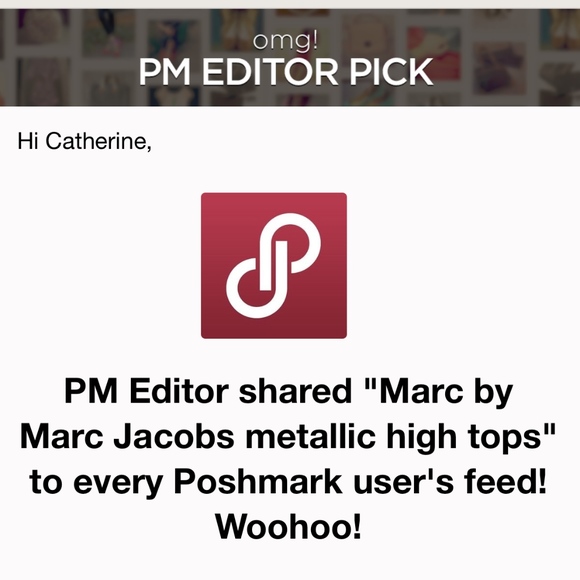 EDITOR'S PICK  |  MbyMJ metallic high tops - Picture 2 of 8